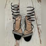 Top Moda NWOT WRAP AROUND BLING SANDALS Photo 2