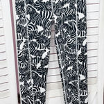 Lilly Pulitzer  Lexletic Weekender Crop Midi Leggings Zebras Print XS Photo 0