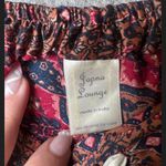 Japna ‎ Lounge Women Size Medium made in India silk lounge shorts drawstring Photo 1