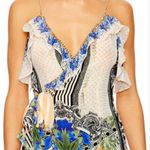 Camilla  Salvador Secrets Long Wrap Dress w/ Frill Photo 9