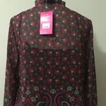 Candie's  brown multicolor almost famous blouse Photo 4
