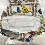 Vilagallo Tropical Print Shift Dress 10 Cotton Safari Elephant Toucan Resort Multiple Photo 9