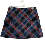 ZARA  Skirt Size Small Plaid High Waist School Mini Preppy Dark Academia Autumn Photo 1