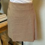 Lush Clothing Lush Houndstooth Pleated A-Line Skirt Size Medium Photo 0