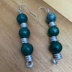 Artisan Lapis Chrysocolla Necklace and Earrings Blue Photo 5