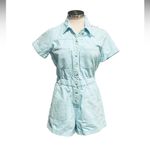 Show Me Your Mumu  Womens Canon Romper Blue Size M NWT Photo 3