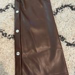 superdown Paloma Buttoned Pant in Chocolate Brown Photo 5