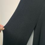 Nasty Gal  Sweater Pants Loungewear Holiday Ribbed Sz Small Black Photo 4
