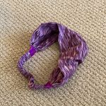 NEW Women’s Activewear Headband Purple Heathered Stretchy One Size Athletic Photo 3