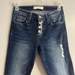 Vervet Flying Monkey Distressed Skinny Jeans Size 24 Photo 4