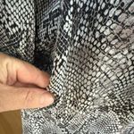 Babaton Aritzia Bennett Snake Print Silk Shirt Dress XS Photo 4