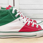 Converse  Chuck Taylor Mexican Flag Tri Panel High Top Sneakers 6 Mens 8 Women Photo 0