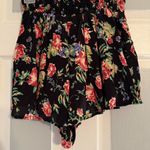 Free People  BLK Floral Flowy Set Photo 3