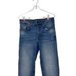 United Colors Of Benetton United Colors of Benettion Womens Jeans Straight Fit Mid-Rise Frayed Hem Size 28 Photo 3