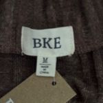 BKE  Sweater Womens M Brown‎ Ribbed Knit Off Shoulder Dolman Sleeve Cozy Chic Photo 4