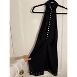 by the way. Revolve Open Back Studded Black Mini Dress Photo 2