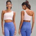 Lululemon Align Asymmetrical Bra Light Support A/B Cup Flush Pink Size 6 Photo 1