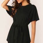 SheIn Belted Self-Tie Mini Dress Photo 0