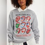 Free People NEW! x Junk Food Rolling Stones Voodoo Lounge 94/95 Crewneck small Photo 0