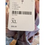 Free People Marina Denim Babydoll Crop Top Distressed Purple XL Photo 14