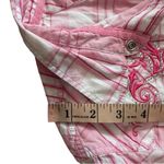 Pink Plaid Rancher Cowgirl Hardware White Long Sleeve Button Up Shirt Medium Photo 7
