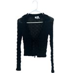 Princess Polly NUCCI LACE LONG SLEEVE TOP BLACK size 2 Photo 3