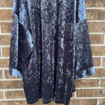 Pleione  Velvet Open-Front Cardigan Kimono Size Large Photo 5
