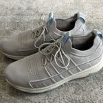 FitFlop  Vitamin Shoes Womens 11 Gray Knit Sport Sneakers Mesh EU 43 Lace Up Photo 5