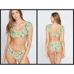 l*space 💕L*💕 Sol Classic Floral Bikini Bottoms ~ Daisy Diamond Print XS NWT Photo 3