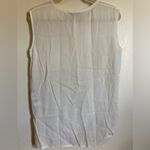 🌸All Saints White Henry Top w/Tied Knot Detail Blouse #MBG Photo 4