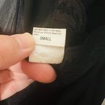 Vintage Fortune Black Lace Middle Camisole Lingerie 70s Style Top Size Small Photo 2