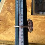 Natural Rose de France Amethyst Sterling Silver Cocktail Ring Size 10.5 Pink Photo 7