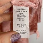 Red Haute  Rust Abstract Quarter Sleeve Blouse Photo 3