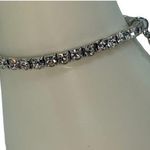 Boutique New NWT Silver-Tone Red Yellow Pineapple Rhinestone Beaded Stretch Bracelet Photo 7