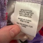 Juicy Couture Juicy‎ Couture Purple Swirl Tie Dye Terry Cloth High Rise Pull-On Shorts Sz L Photo 5