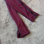 Nike  Maroon Leggings SIZE S Photo 1