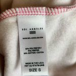 Sol Angeles  pink houndstooth sweatshirt S Photo 6