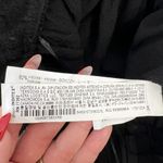 ZARA  Size XL Dress Plunging V-Neck Ruch Draped Waist Midi Black Limited Edition Photo 12