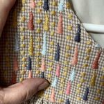 Orange Creek  Los Angeles size M embroidered babydoll  checked top. Photo 5