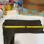 LNA Green Thermal Waffle Knit Distressed Holey Long Sleeve Shirt Womens XS Photo 7