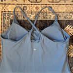 Halara  SoftlyZero Plush Backless Active Dress Warm Mid Blue Athletic Size Medium Photo 6