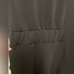 Spanx AirEssentials Petite Black Short Sleeve Wide Leg Crop Jumpsuit Photo 8