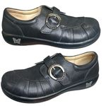 Alegria  Khloe KHL-601 Black Leather Comfort Nurse Clog Sz 42 EU (11.5/12 US) Photo 0