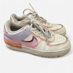 Nike Air Force 1 Shadow Orange Chalk Pink Glaze Sneakers in Women’s 8 Photo 2