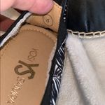 Yosi Samra NWT Navy and White Floral Espadrilles Hand Stitched Womens Size 6 Photo 3