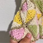 Anthropologie Guinevere Crochet Diamond Cap Sleeve Top Y2K Cottagecore Whimsical Photo 6