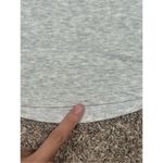 Lululemon  Hold Tight Cropped T-Shirt Heathered Core Ultra Light Grey Size 6 Photo 5