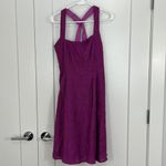 Nanette Lepore  Size 6 Purple Halter A-Line Sun Dress with Pockets Photo 2