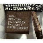 J. McLaughlin  Catalina Cloth Black Ivory Geometric Knit Sheath Dress M Stretch Photo 3