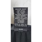 EXPRESS  Womens Dress Size 3/4 Black Stretch Long Sleeve Maxi Tie Front Hi-Low Photo 7